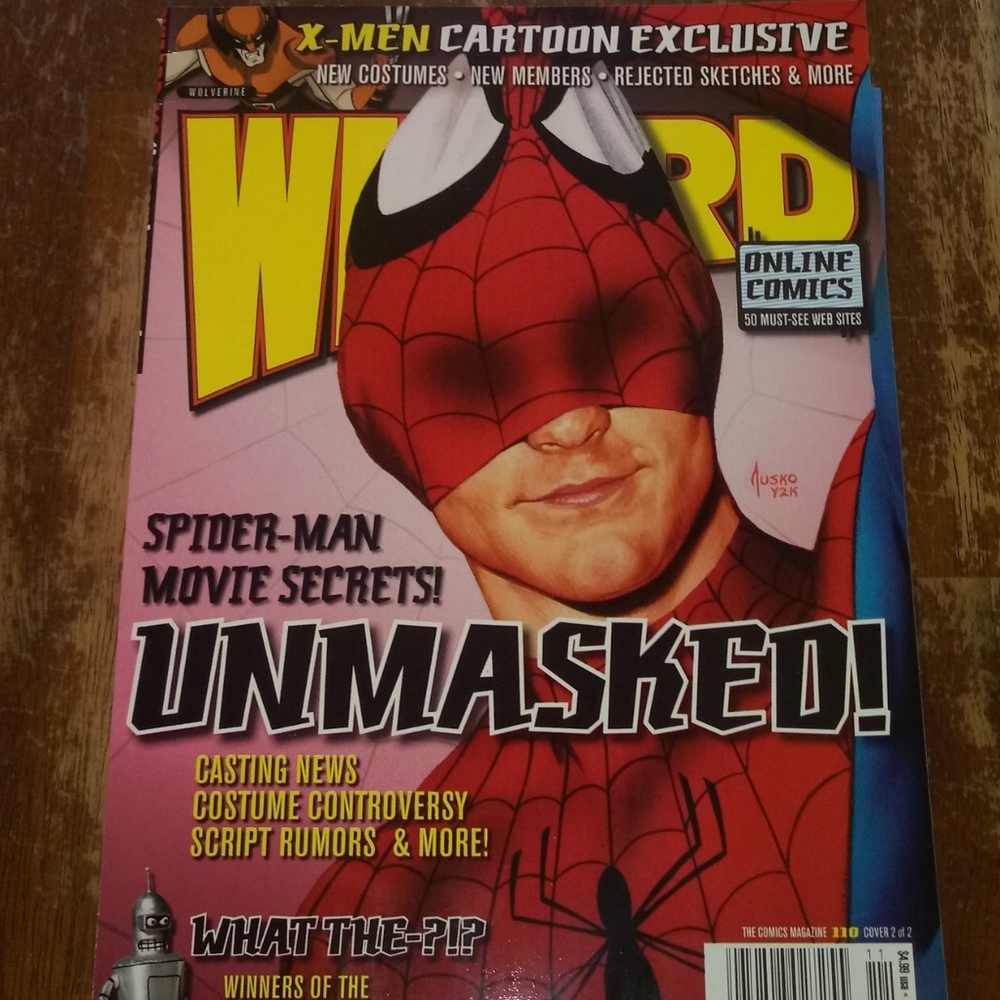 Wizard Magazine. With several extra items